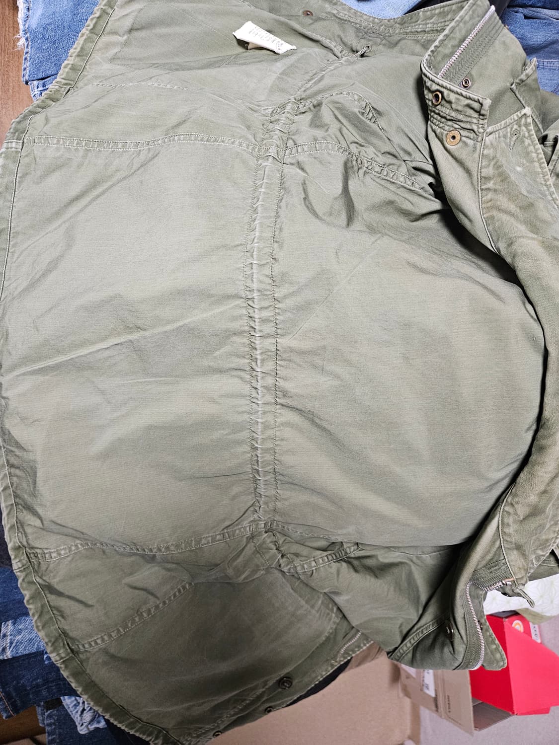 50s og m51 미군 필드자켓 초코단추 s/r 상품이미지6