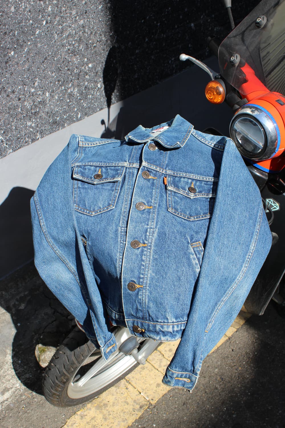 90s Levis70696 Orange Tab 3rd Trucker 상품이미지1