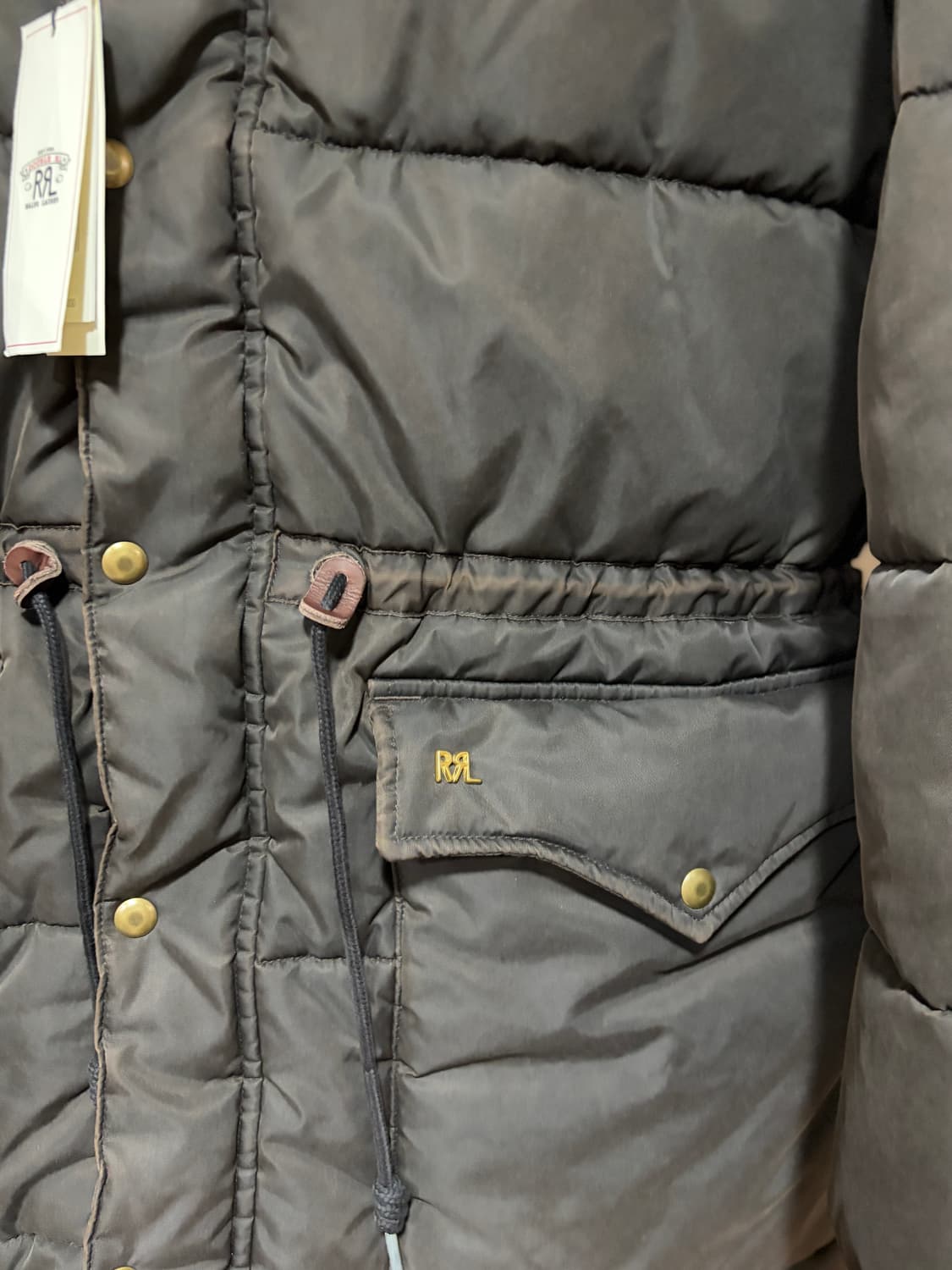 (M) RRL 코튼 트윌 파카 패딩 카라코람 더블알엘 상품이미지2