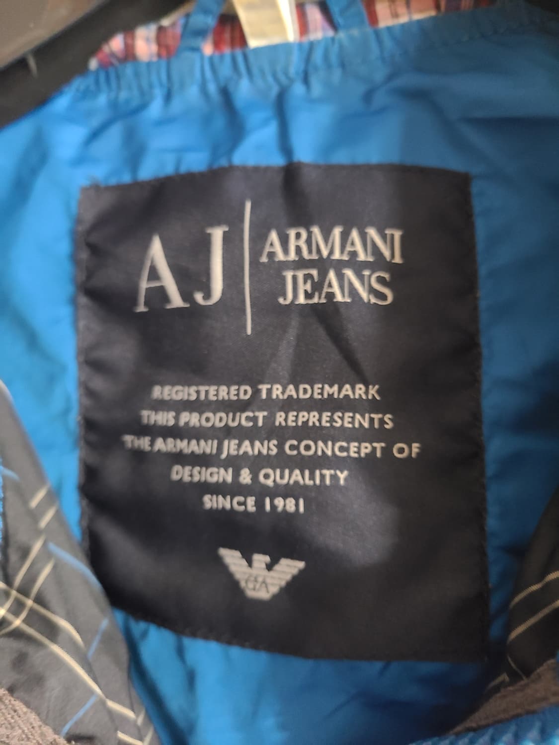 아르마니진 남성 바람막이 L 상품이미지5