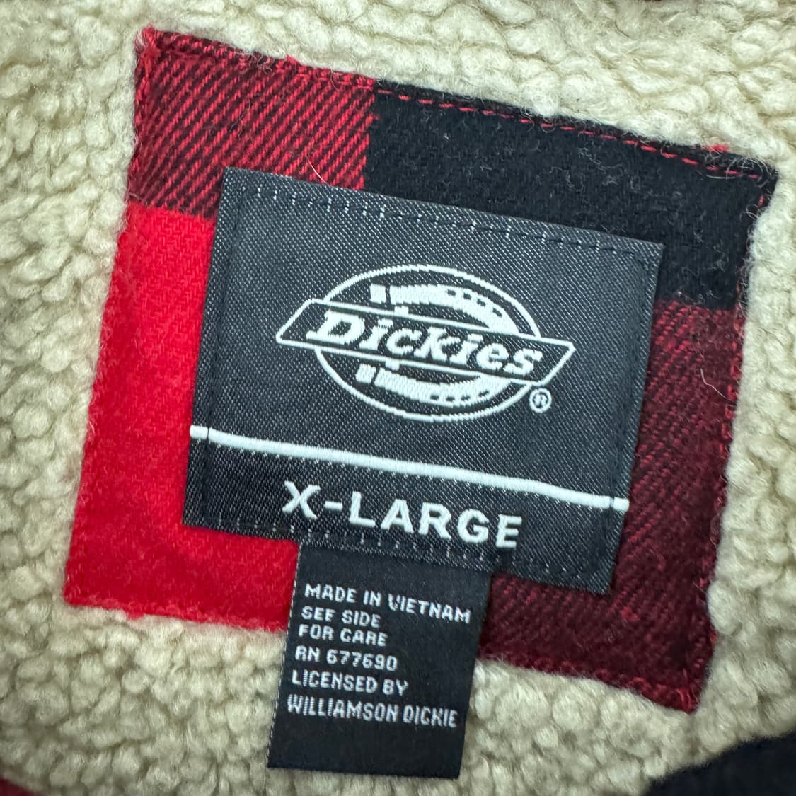 XL 디키즈 타탄체크 자켓  상품이미지6