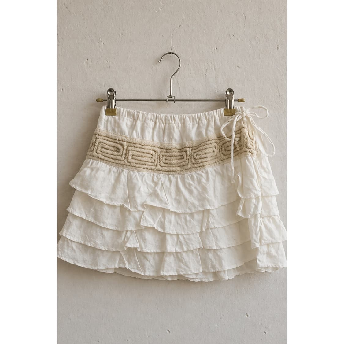 카키 셔츠+캉캉 스커트 코디 set 상품이미지3