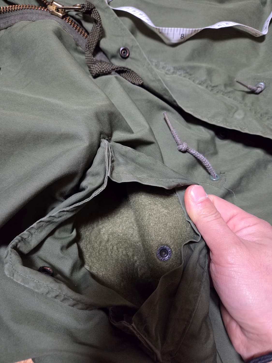 m65 피쉬테일 오리지널 M 83년 카본힐og 상품이미지5