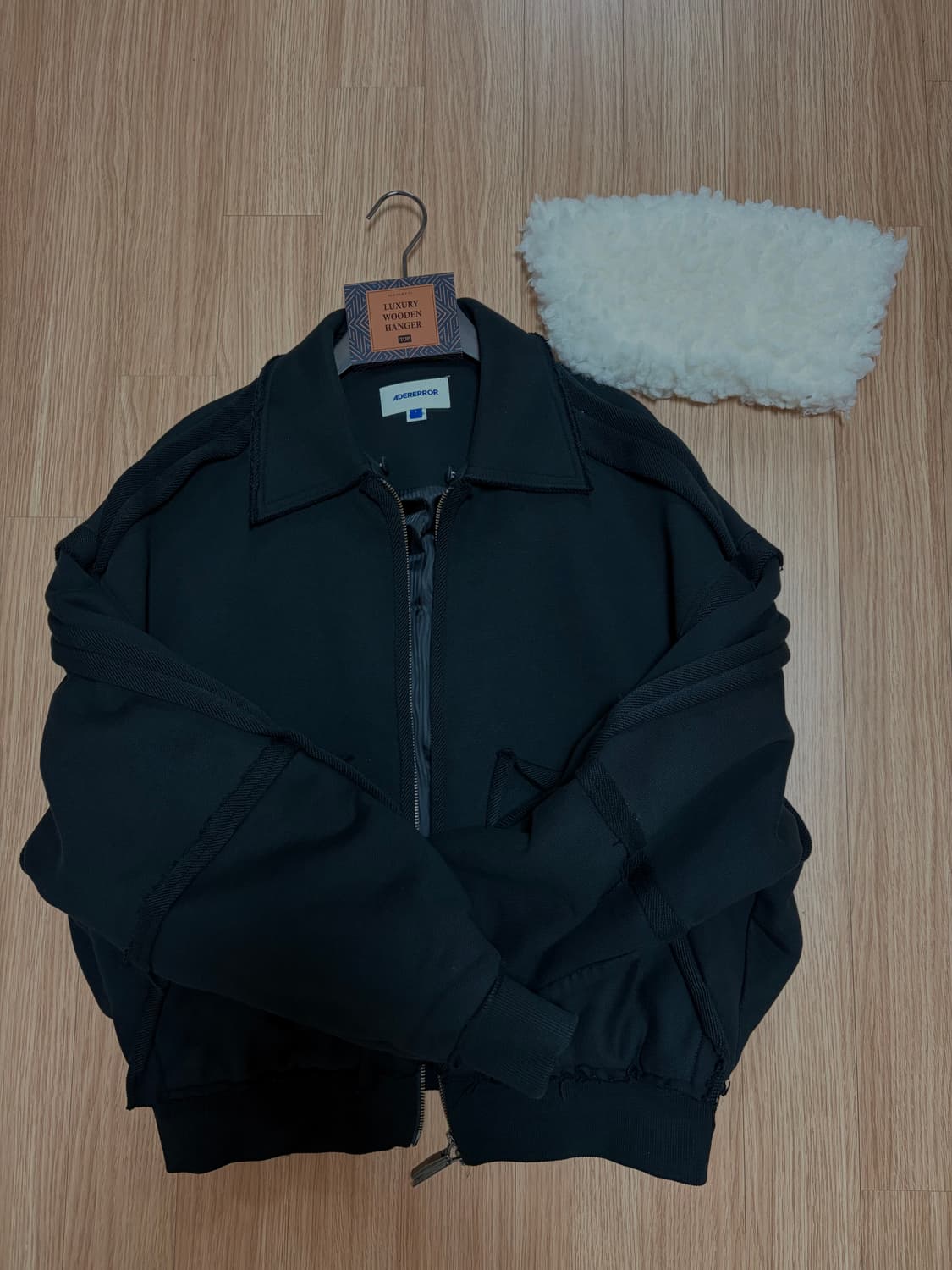 (L/블랙) 아더에러 판넬 자켓 상품이미지3