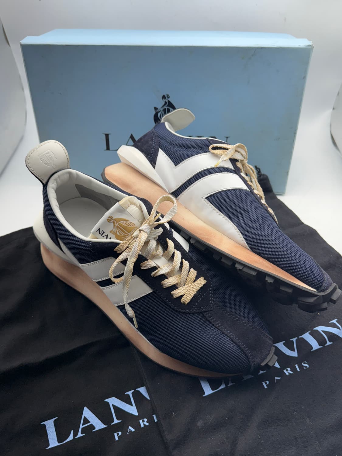 정품)랑방스니커즈275/280 상품이미지7