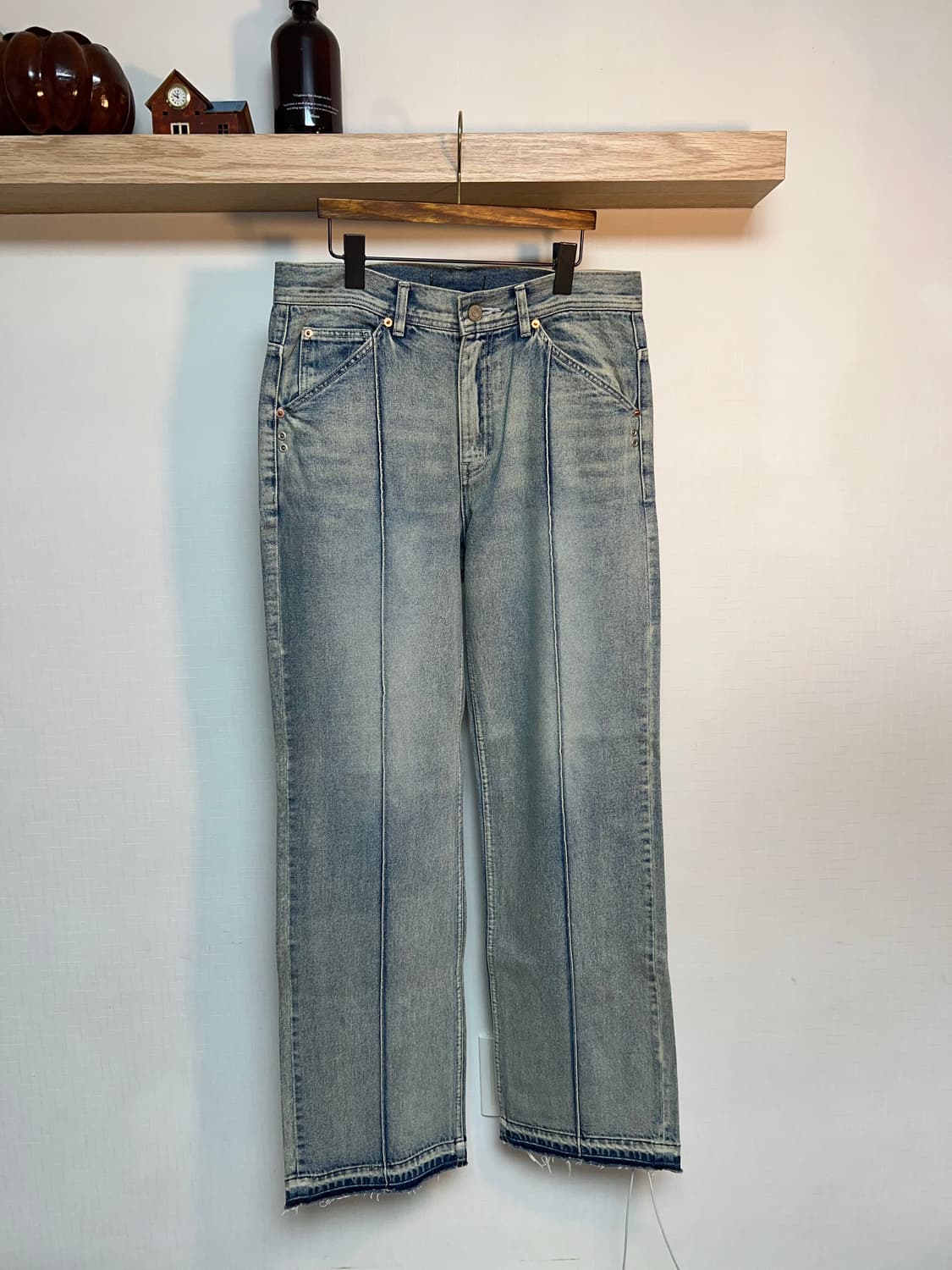 빈티지 핀턱데님 상품이미지1