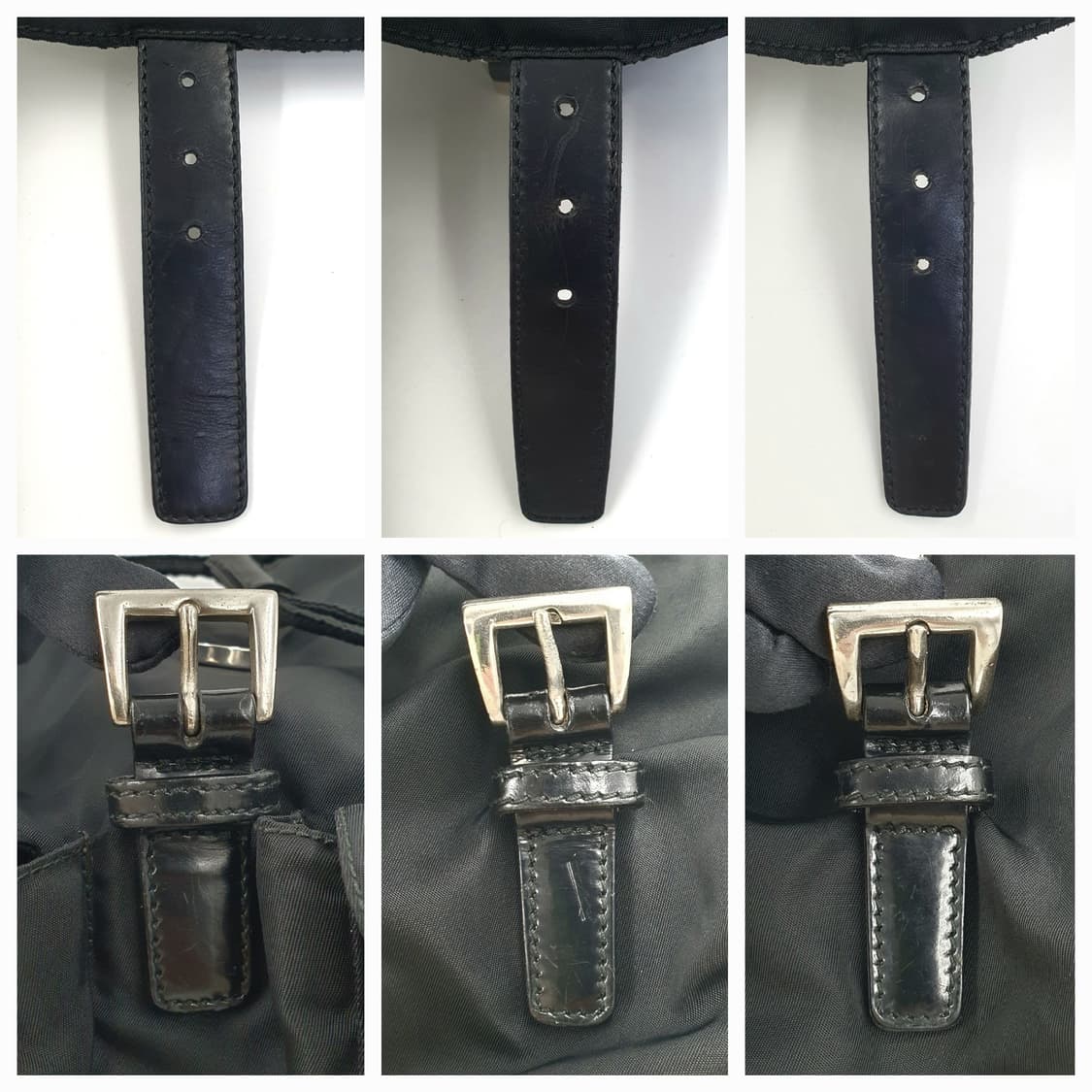 프라다 리나일론 투포켓 백팩 미듐M 상품이미지6