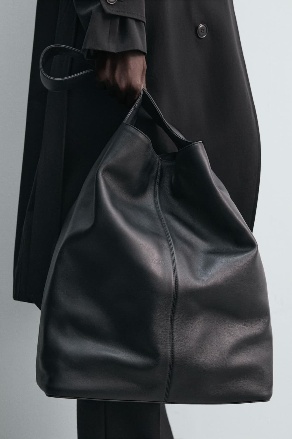 자라 오리진스 Origins 레더 토드백 상품이미지3