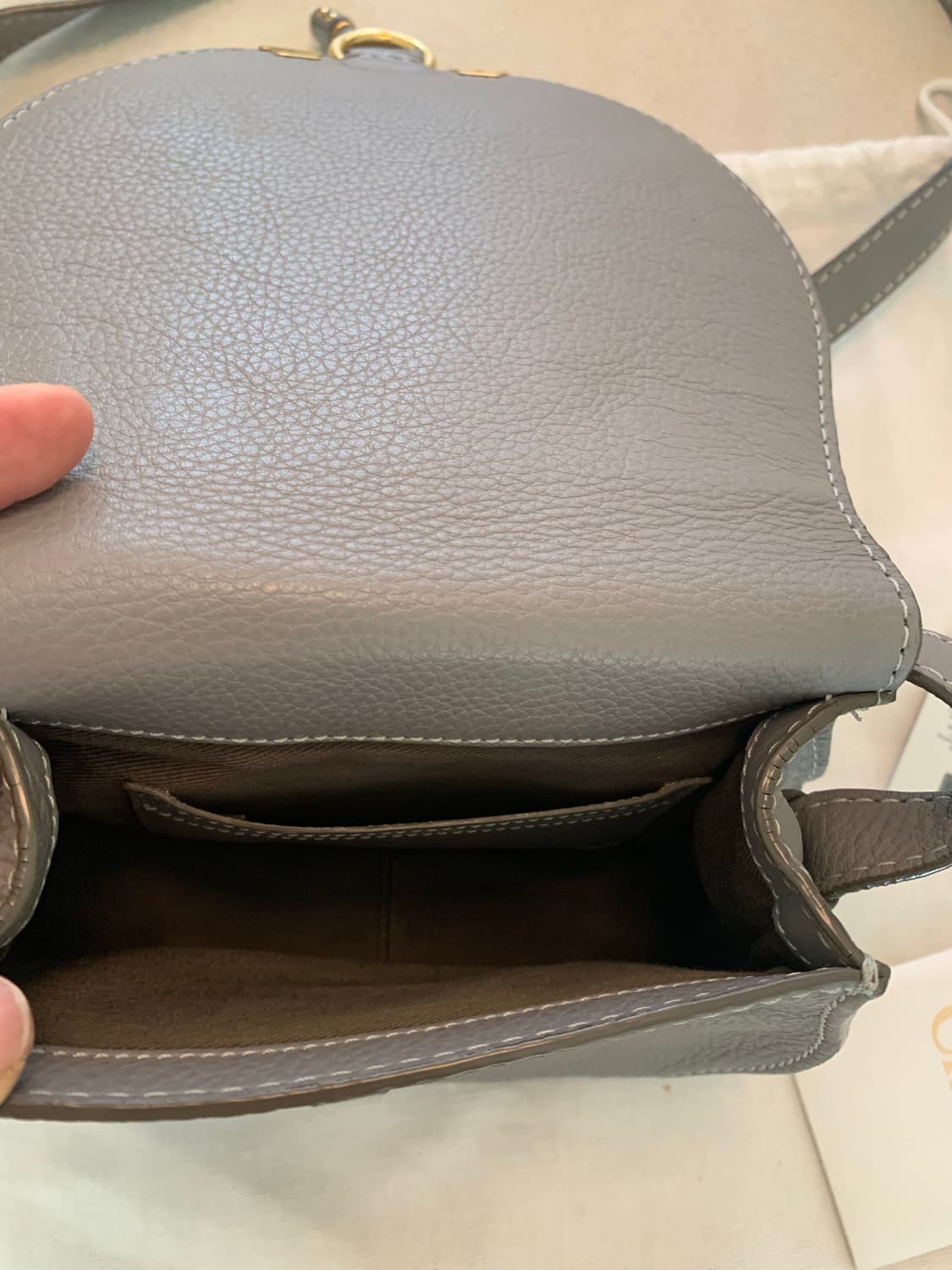 끌로에 미니 마르씨백 그레이 상품이미지3