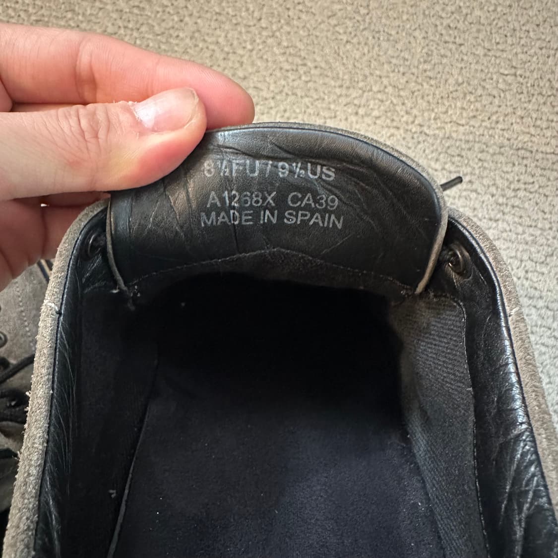 00s 제냐 Zegna Sport 스웨이드 스니커즈 상품이미지7