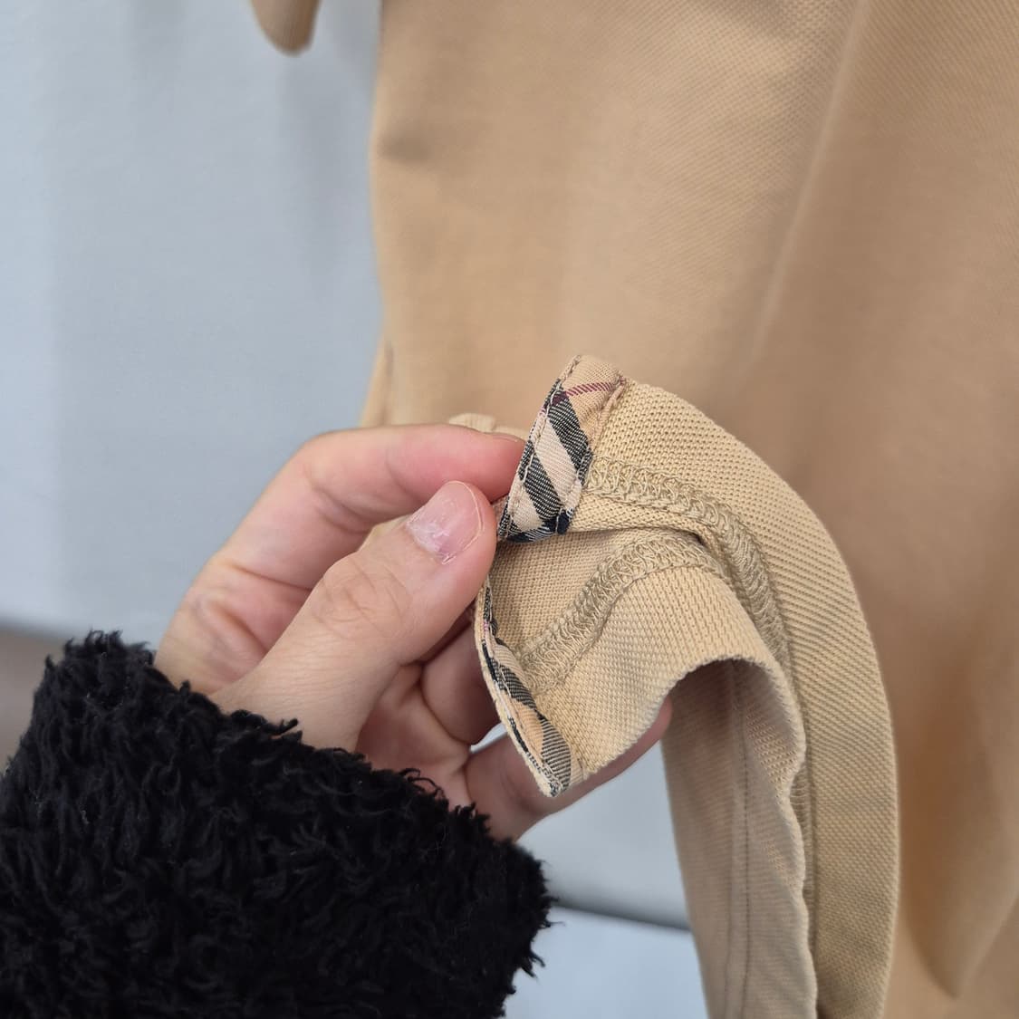 버버리 반팔 피케 S 상품이미지5