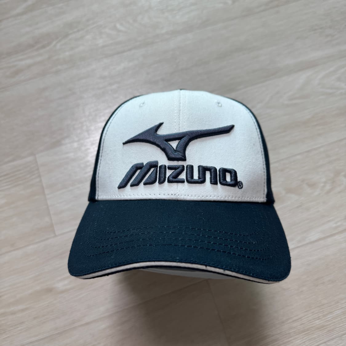 미즈노 빈티지 배색 볼캡 상품이미지2