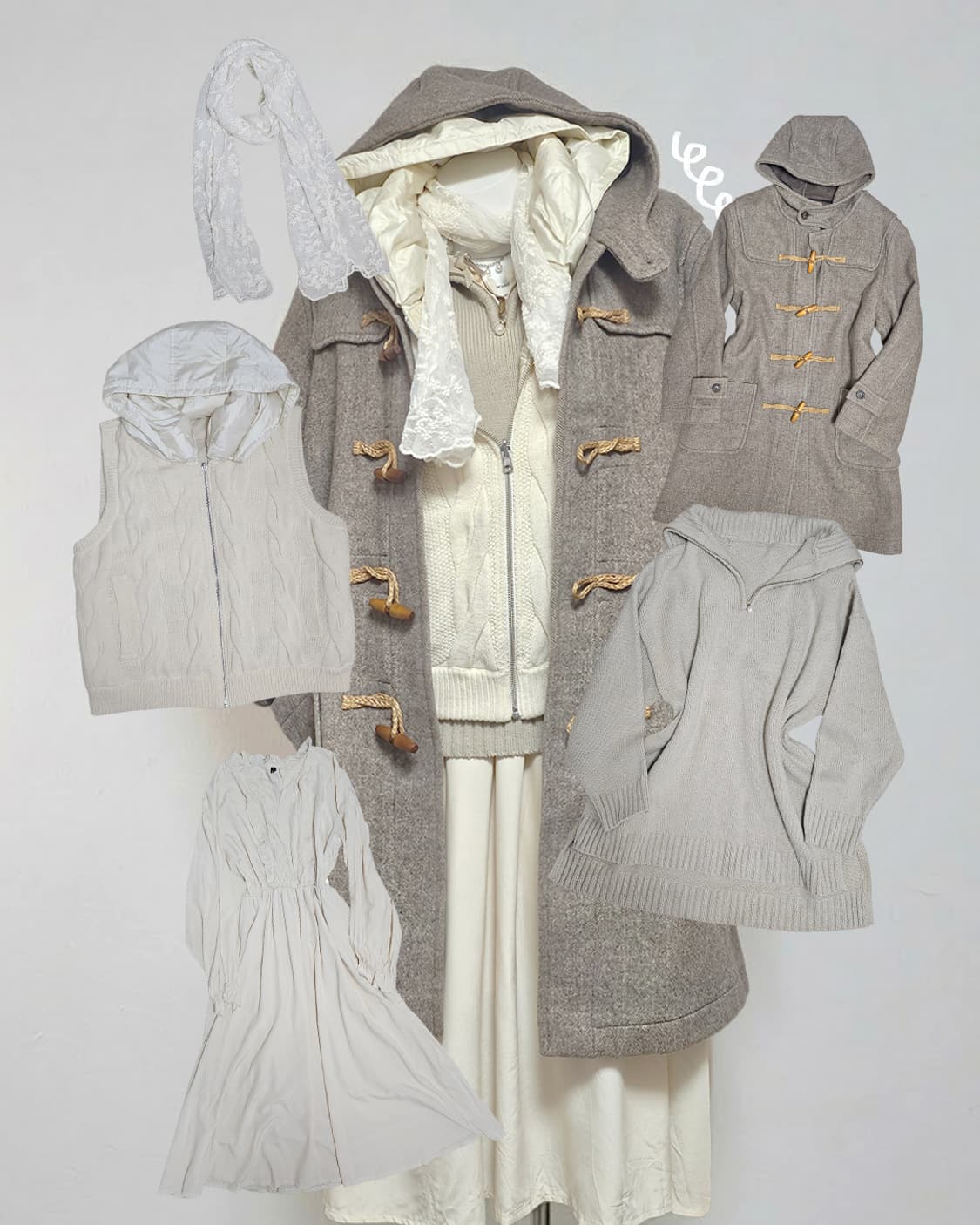 Daily mori look style set 상품이미지9