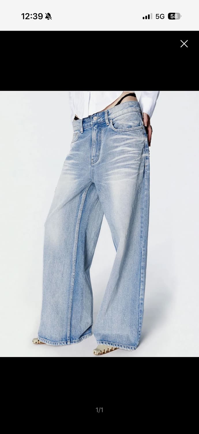 새상품)2000아카이브스 SNYDER WIDE DENIM (BLUE) 1 상품이미지1