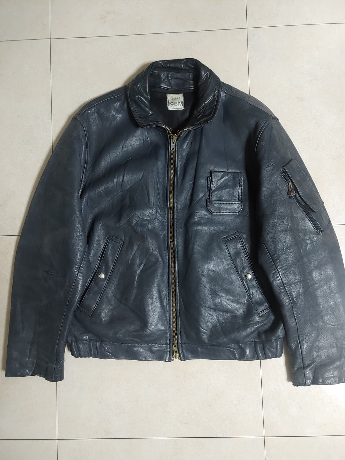 프랑스군 플라이트 레더자켓 상품이미지1