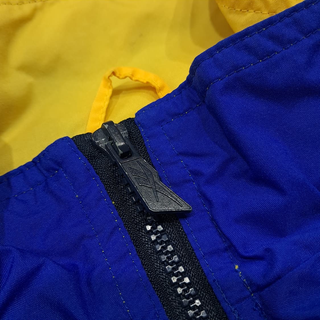 CK061 M 리복 90s 올드스쿨 블루&네이비 컬러블록 자켓 상품이미지4