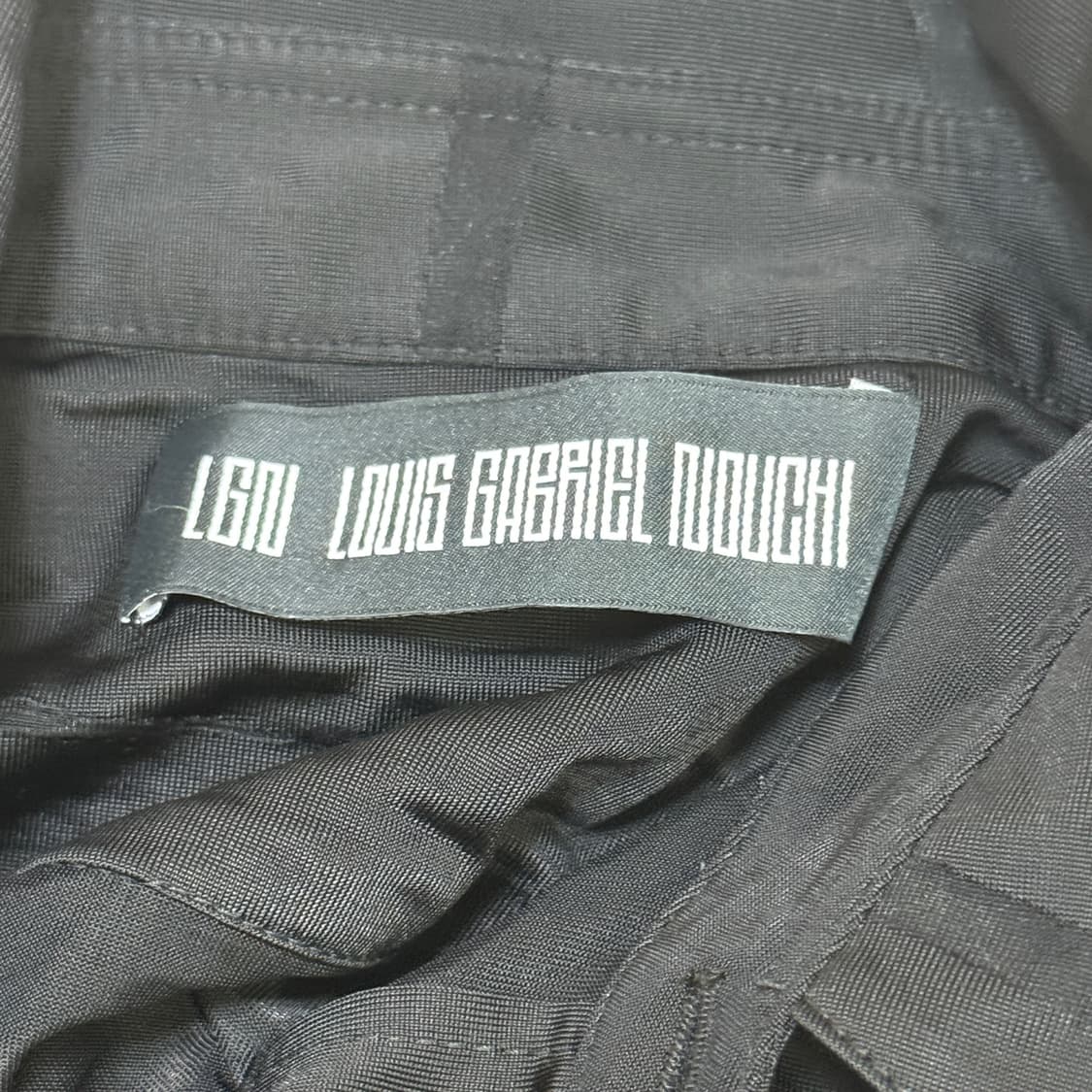 루이가브리엘누시 블랙셔츠 L 상품이미지2