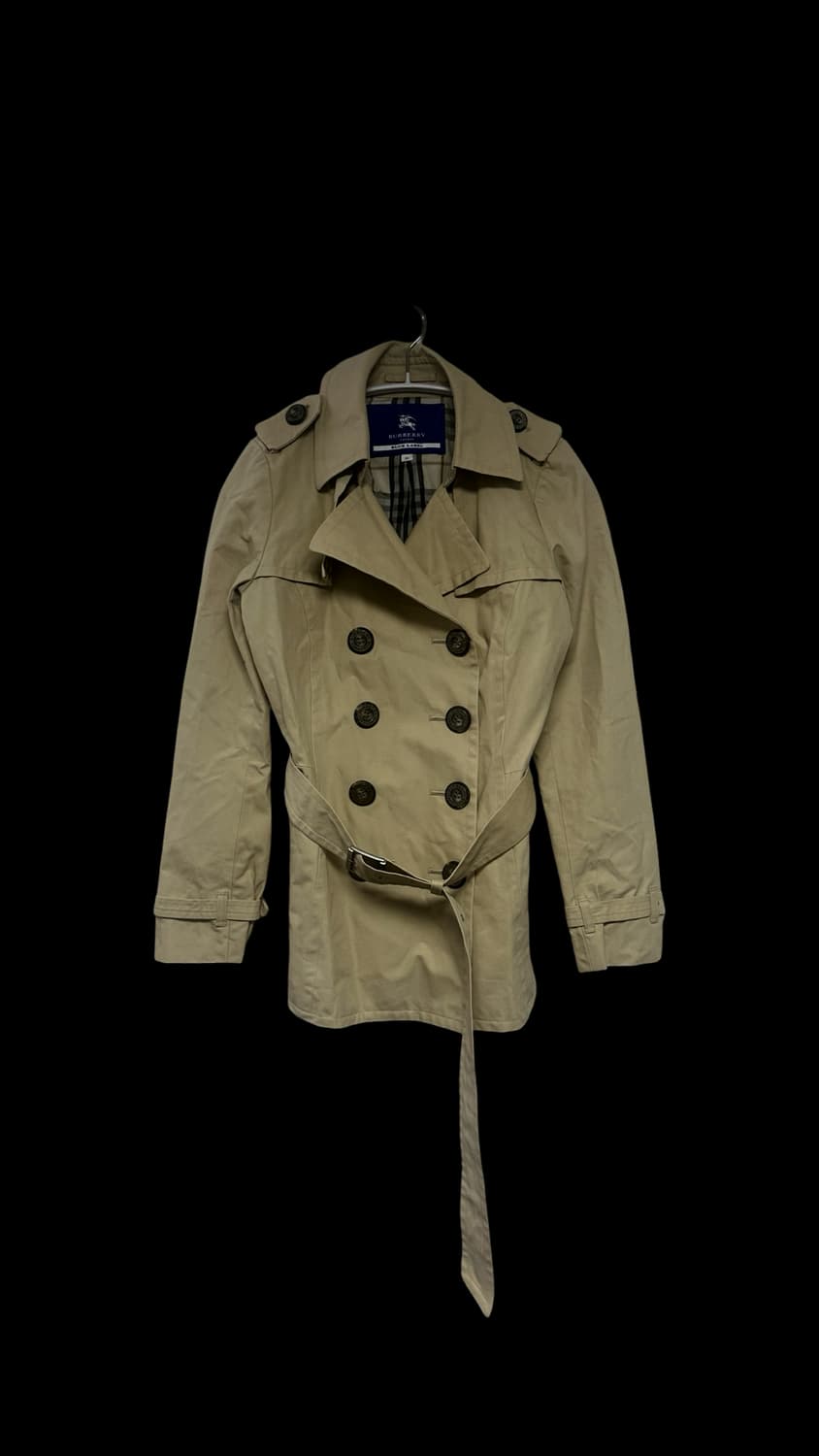 버버리 블루라벨 더블  코트 상품이미지1