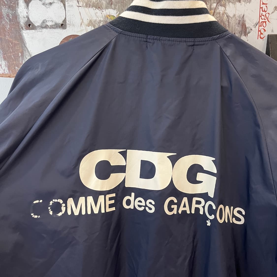 L 꼼데가르송 CDG 바시티 자켓/W2855 상품이미지4
