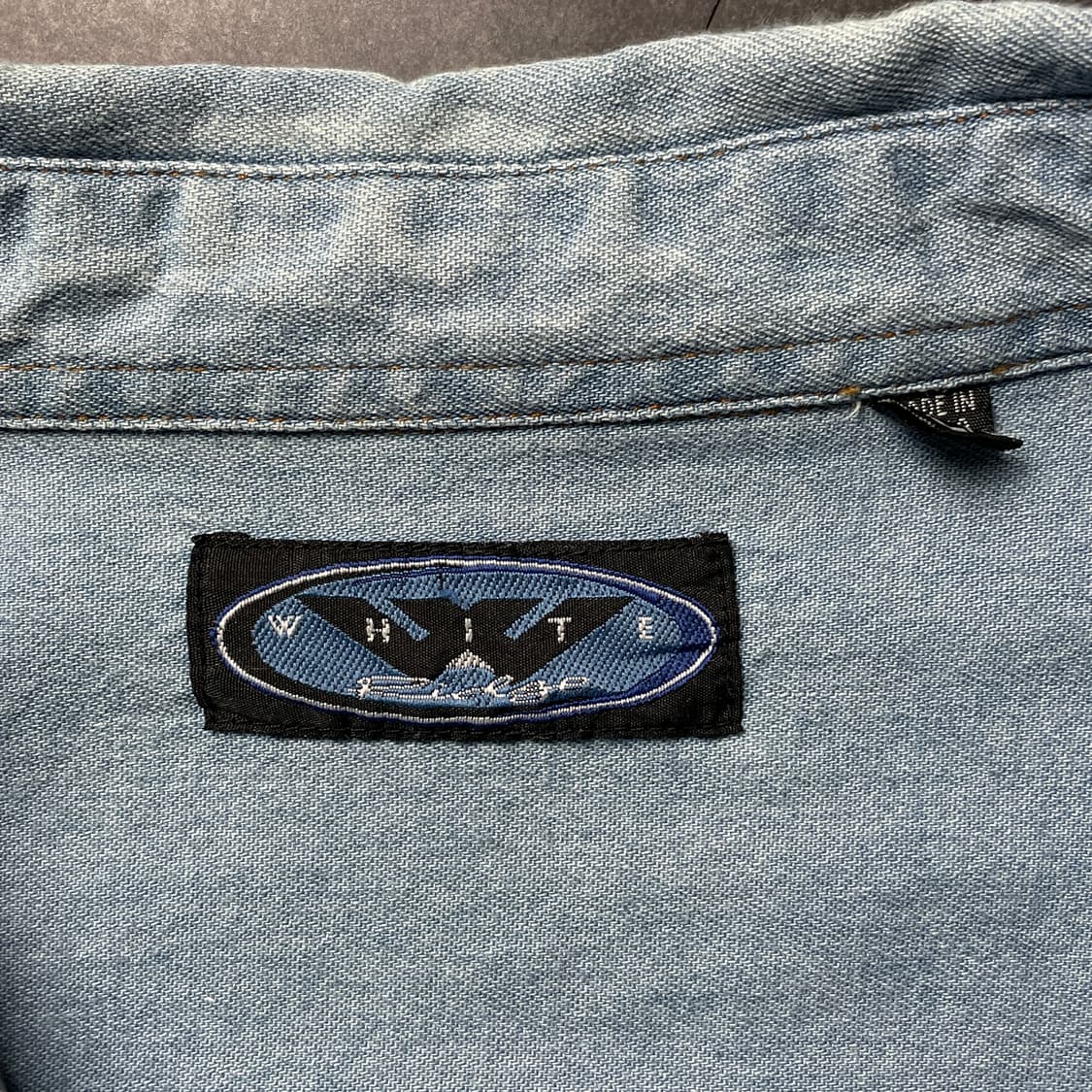 UNKNOWN 빈티지 코튼 데님 셔츠 A00694 상품이미지10