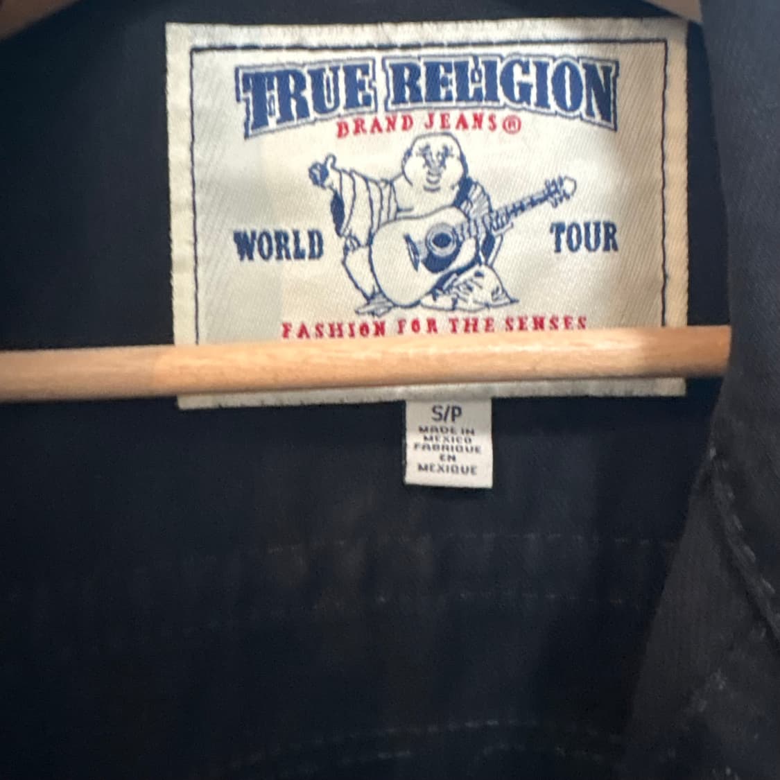 트루릴리젼 블랙 데님 자켓 상품이미지4