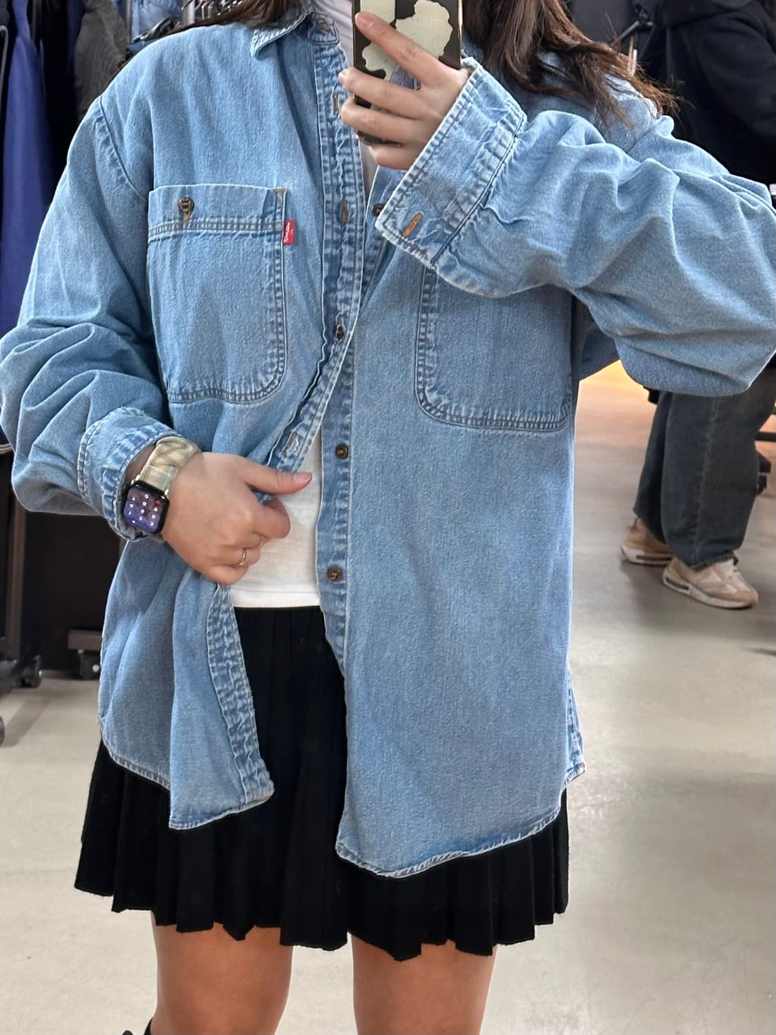 리바이스 데님셔츠 상품이미지1