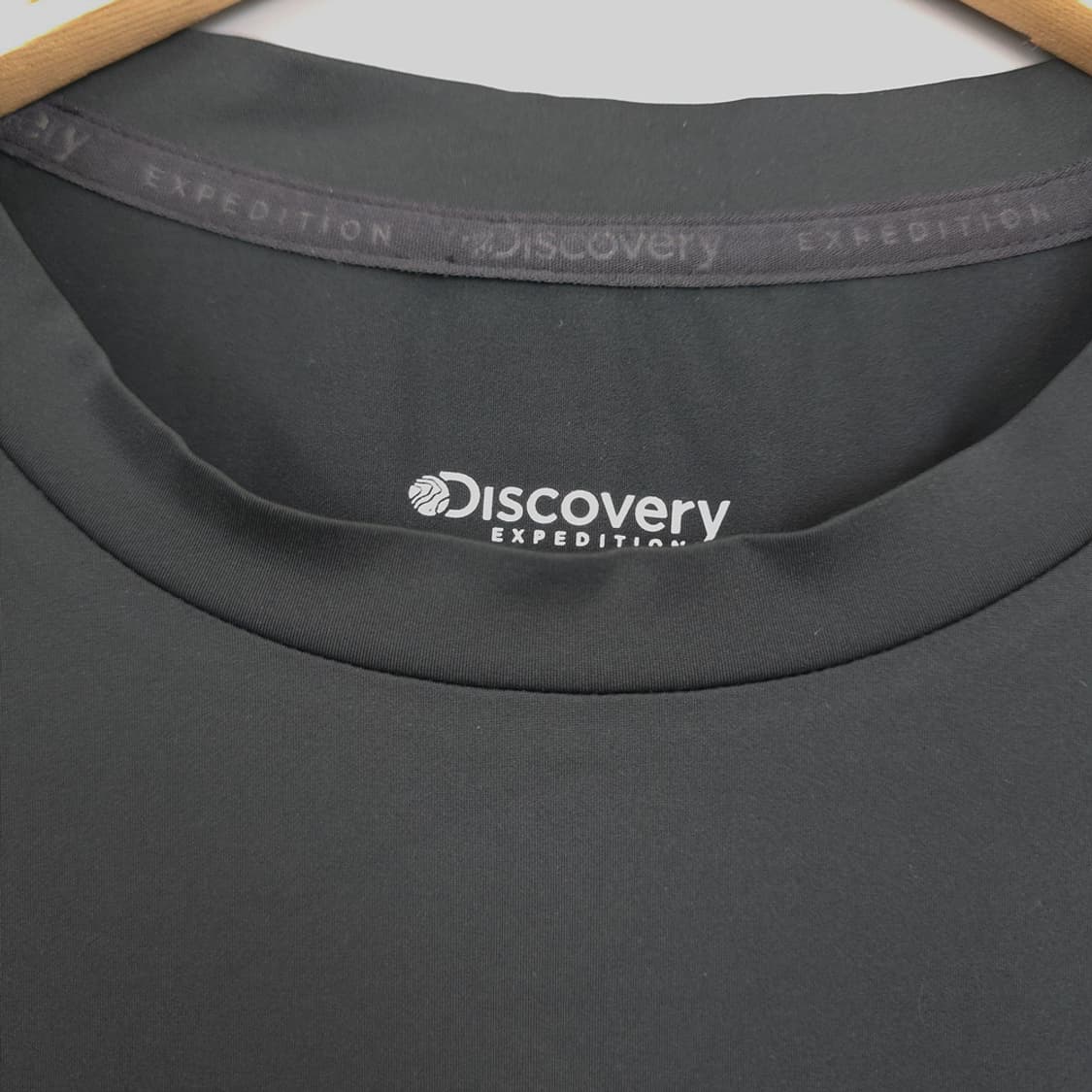 디스커버리 익스페디션 DISCOVERY 로고 반팔 티셔츠 블랙 L 상품이미지5