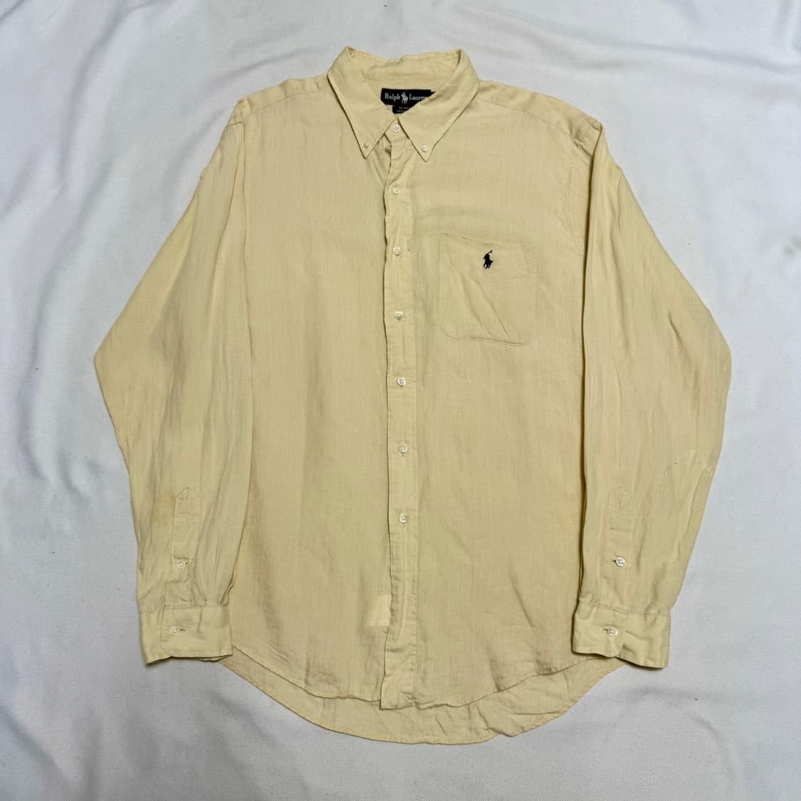 폴로랄프로렌 원포켓 블레이크 린넨셔츠 상품이미지2