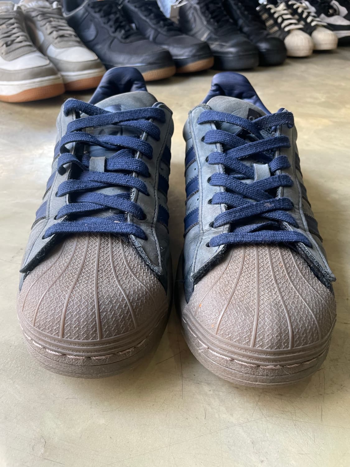 아디다스 슈퍼스타 다크 네이비 270 상품이미지2