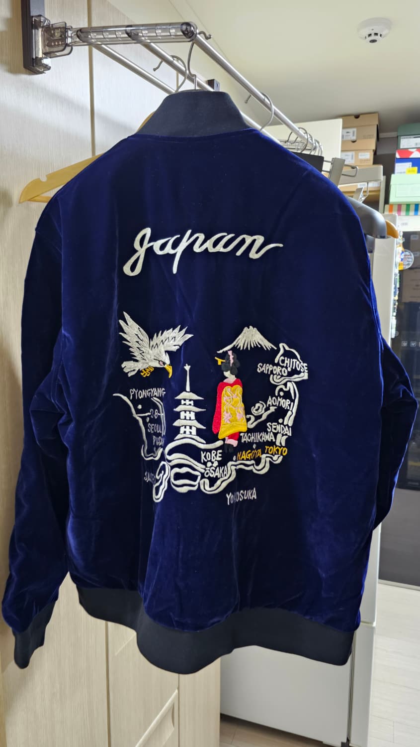 타이온 리버시블 스카잔 자켓 네이비 XL 상품이미지5