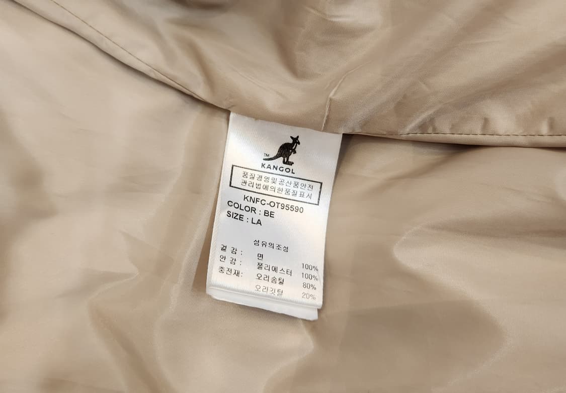 캉골 KANGOL  오리털 숏패딩. 다운점퍼. 남자 상품이미지7