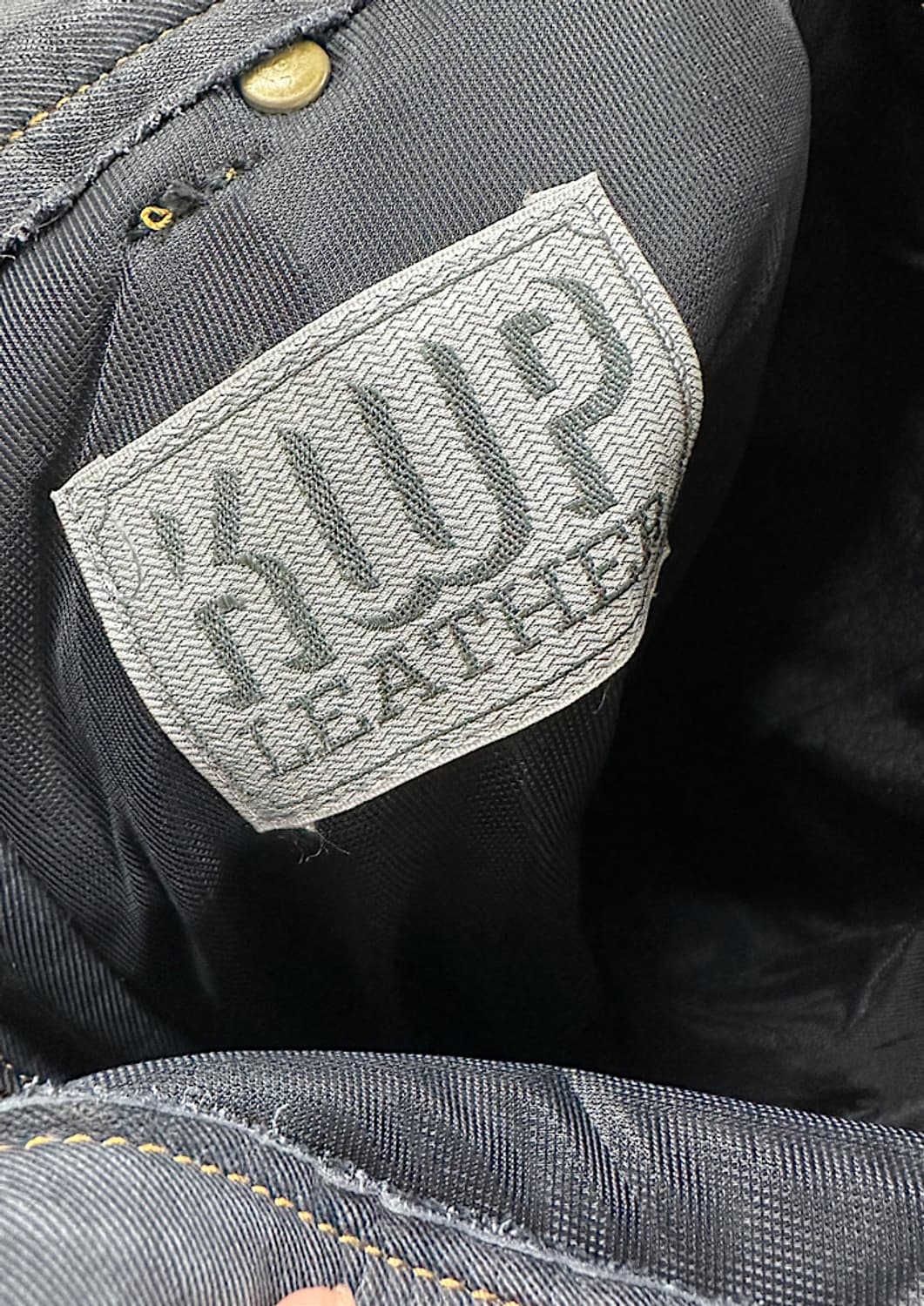 쿠시타니 빈티지 가죽 팬츠  상품이미지5