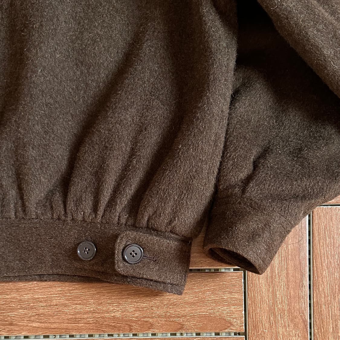 90’s Domani alpaca wool blouson jacket 상품이미지6