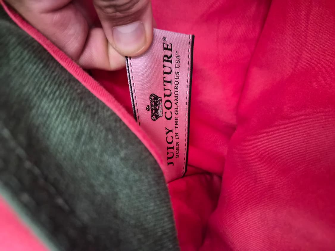 OS) JUICY 주시 꾸띠르 90's 빈티지 캔버스 백 팝니다 상품이미지4