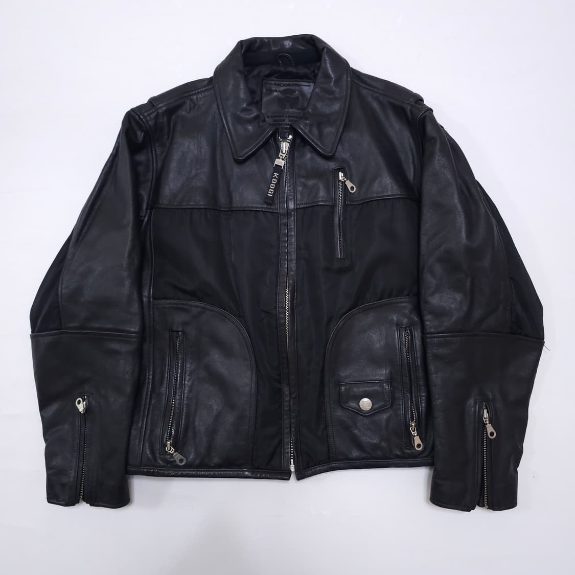 Koogi 쿠기  나일론 레더 자켓 상품이미지1