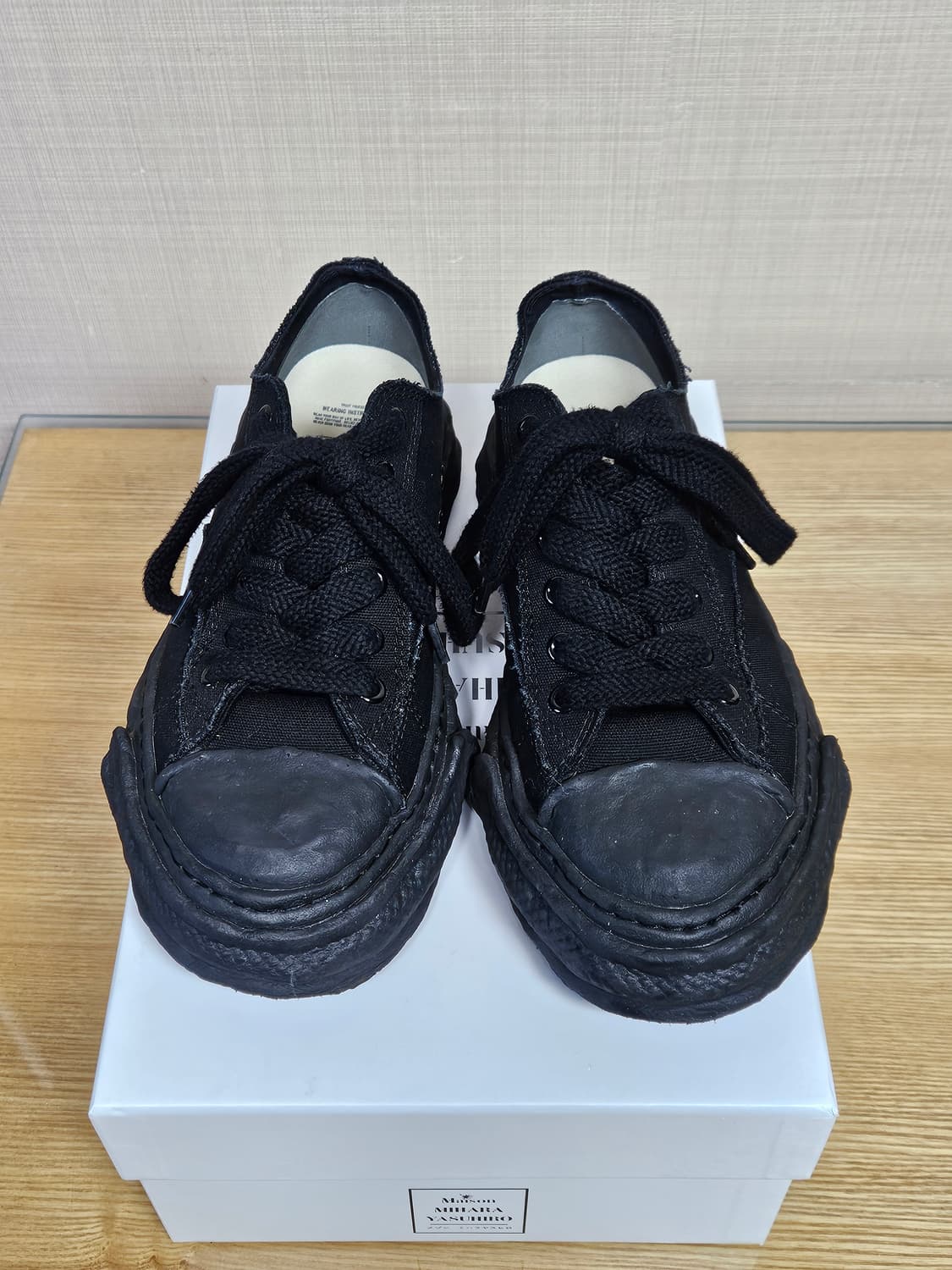 미하라야스히로 피터슨 OG 솔 캔버스 블랙 상품이미지6