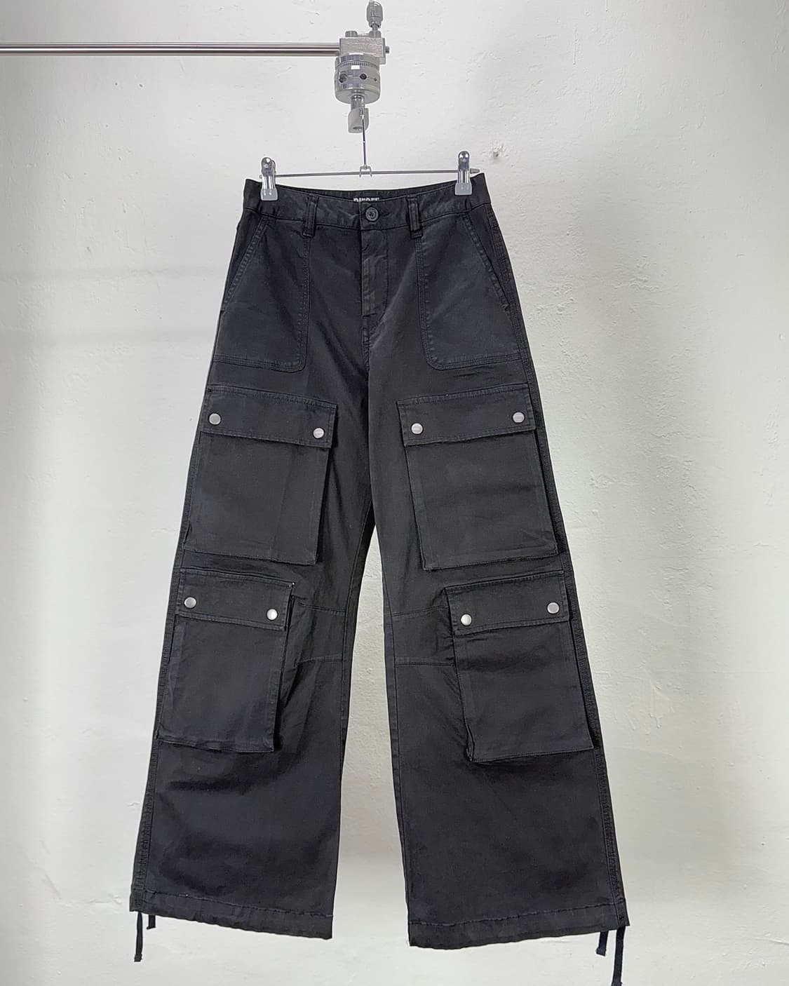 디젤 블랙 미르타 노바 더블 점보 카고 코튼 팬츠 상품이미지1