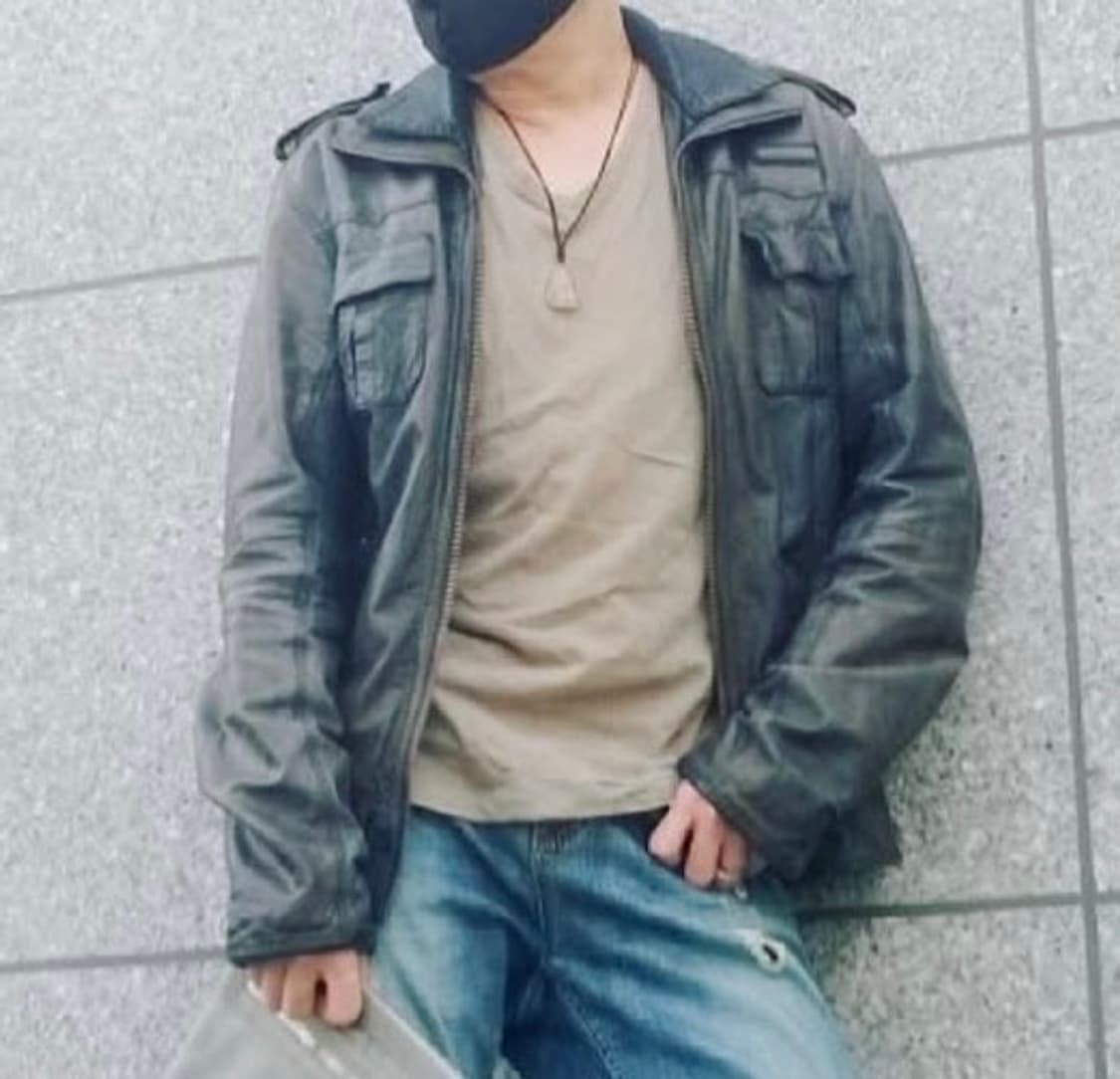 슈퍼드라이 리얼 가죽 자켓 XL 상품이미지7