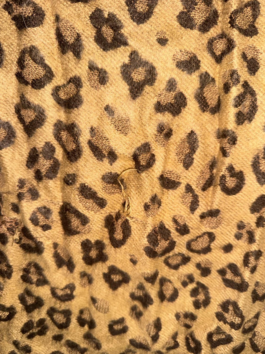 ELLE 갸루 호피 머플러 목도리 일본빈티지 상품이미지2