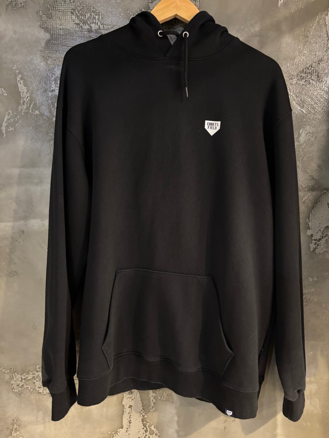 이벳필드 블랙 후드티 L 상품이미지1