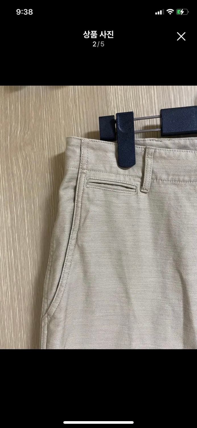 MUSINSA 무신사 백 사틴 와이드 오피서 팬츠 30사이즈 상품이미지2