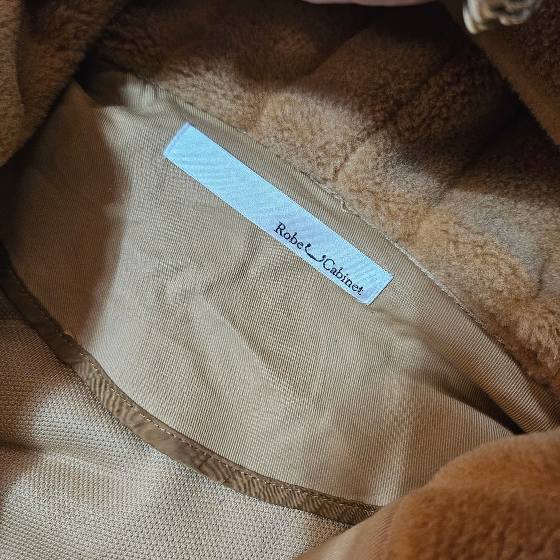 Robe Cabinet in Japan 플리스 후드 코트 자켓 Free 상품이미지6