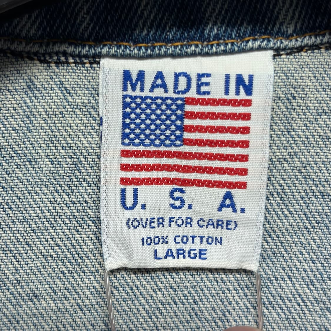 빈티지 자수 데님 자켓 상품이미지4