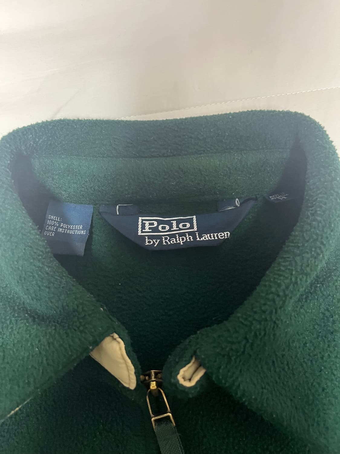 [M] 폴로 플리스 후리스 폴라텍 그린 자켓 팝니다. 상품이미지2