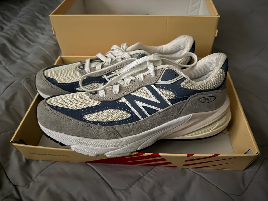 [260]뉴발란스 990v6 메이드 인 USA 그레이 스웨이드 상품이미지3