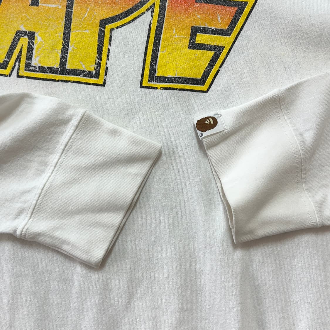 Early 00s 베이프 키스 패러디 롱슬리브 티셔츠 XL 상품이미지5