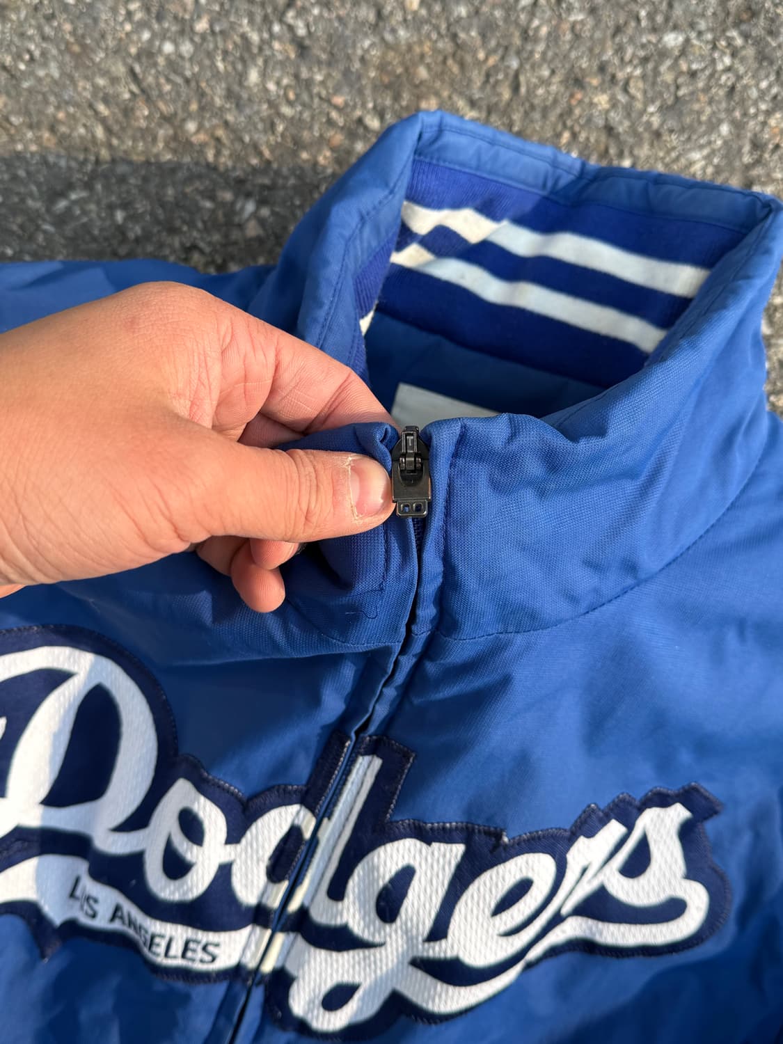 MLB LA 다저스 스타디움 베이스볼 자켓 상품이미지3