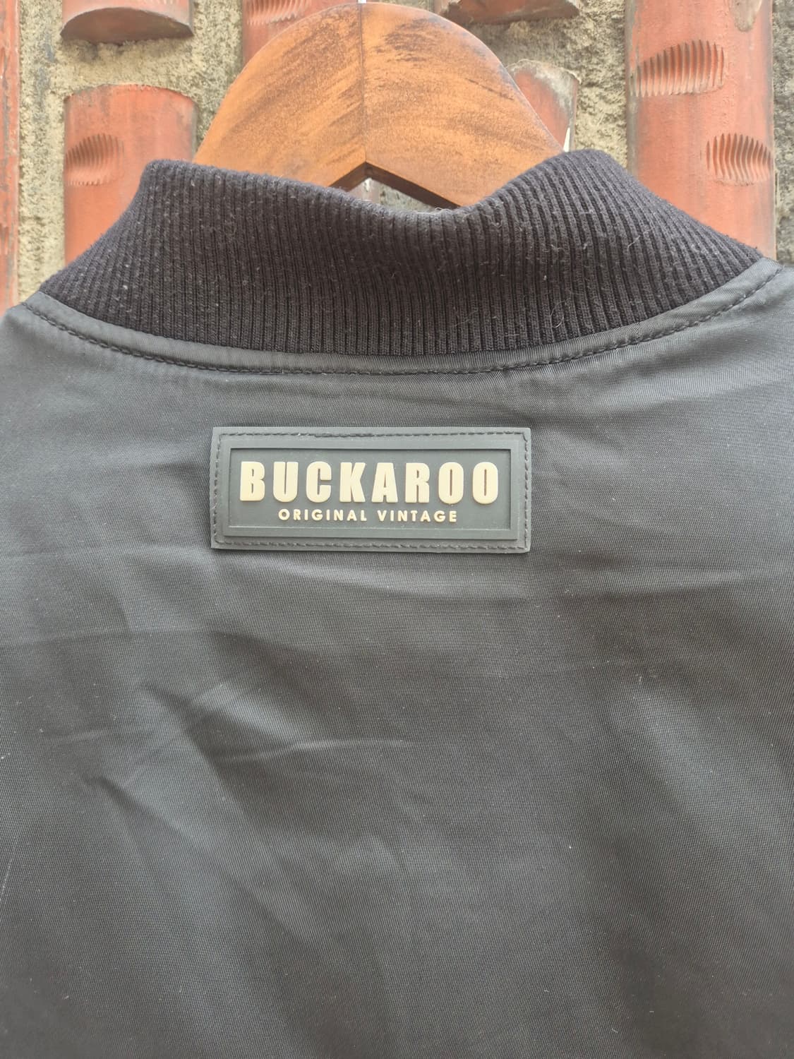 버커루 남녀공용 블랙 MA-1 항공 점퍼 105 상품이미지7