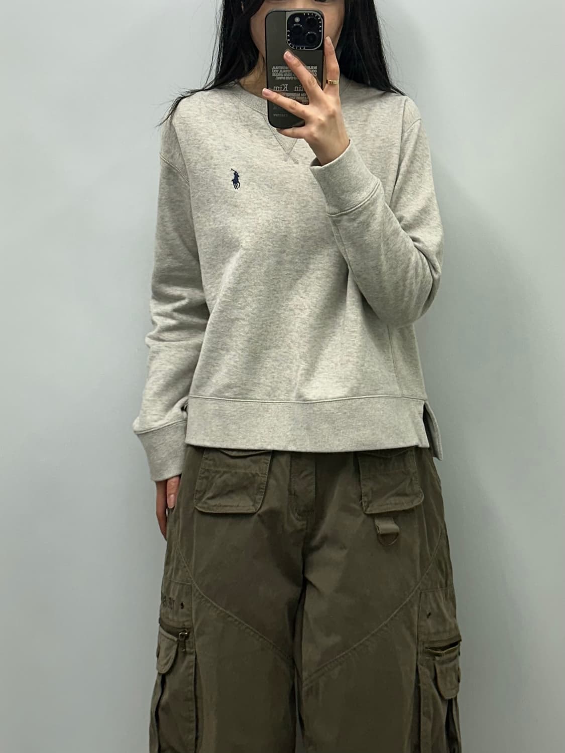 폴로 랄프로렌 신형 포니 그레이 맨투맨  상품이미지1