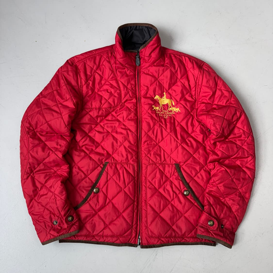 폴로 포니 리버시블 퀼팅 폴리쉘 점퍼  상품이미지4